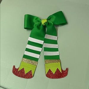 Elf Hair Clip Bow-NWOT
